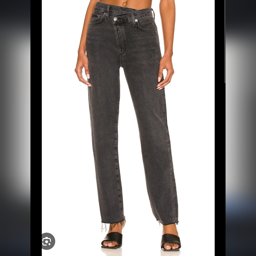 Agolde Criss‎ Cross Straight Jeans